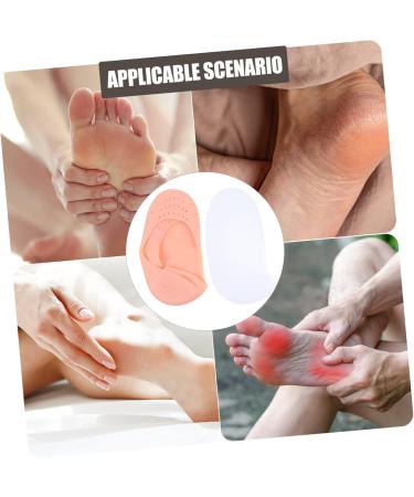 4 Pairs Silicone Feet Socks for Cracked Heels Elastic Moisturizing Socks Cracked Heel Repair Socks Silicone Gel Plantar Socks Anti-Crack Socks Gel Care Socks Boat Socks L 19.5X9.5X1.5CM - Buy Online on GoSupps.com