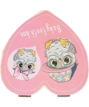 Buy Heart Shaped Primary Teeth Keepsake Box - Durable & Corrosion Resistant Baby Tooth Storage for Cherished Childhood Memories - Buy Online on GoSupps.com