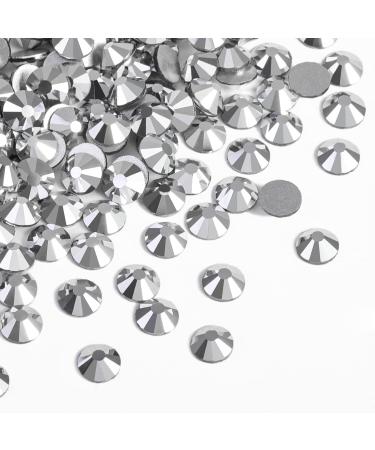 Beadsland 288 Pieces Flat Back Rhinestones - Nail Crystals & Hematite SS30 (6.4-6.6mm) for Nail Art - Shop Internationally - Buy Online on GoSupps.com