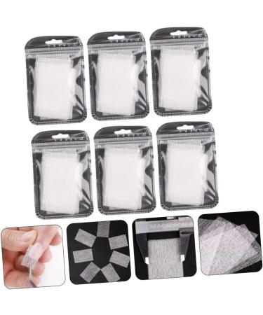 Mipcase 60pcs Extended Fiber Premium Nail Fiber Multipurpose Tool Fiberglass Nail Art Extension Non Woven Fiber Nail Wraps Para U as Manicure Fiber Restorer Tool Lightweight Supplies White - Buy Online on GoSupps.com