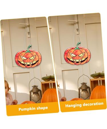 Angoily Halloween Pumpkin Pendants halloween decorations signs hummingbird Halloween pendants Acrylic Halloween hanging - Buy Online on GoSupps.com