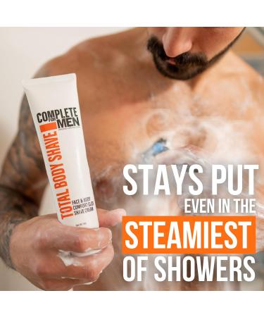Sensitive Skin Shaving Cream for Men | Irritation-Free Face & Body Glide | Protect Against Razor Burn - Everyday Comfort - Buy Online on GoSupps.com