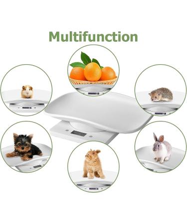 OLSKFUH Mini Digital Pet Scale 10Kg/1G Electronic Kitchen Scale Pet Scale High Precision Scale Digital Weight  - Buy Online on GoSupps.com