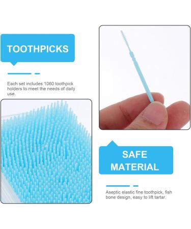 UPKOCH 2120 Pcs Double Head Interdental Brushes - Disposable Dental Soft Toothpicks for Effective Teeth Cleaning | International Shipping Available - Buy Online on GoSupps.com