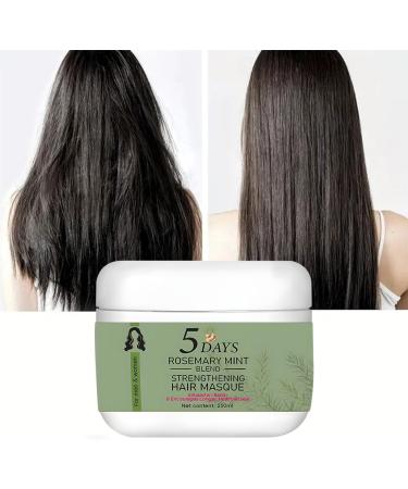 Rosemary Hair Mask Moisturising Hair Moisturiser Rosemary Hair Mask Natural for Dry Damaged Hair Reduces Hair Loss for Healthy Hair Growth - 250 ml (2 Pieces) 2 pieces. - Buy Online on GoSupps.com