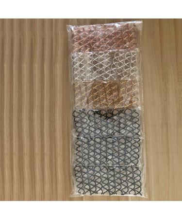 Spiral Hair Pin Set - 60 Pack Non-Scratch Bobby Hair Pins in Black, Silver, Gold, Rose Gold - Twist Screw Design for Easy Styling - Pack of 1 - Buy Online on GoSupps.com