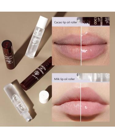 Rouleau de Kit de Brillant L vres 2 Rouleaux d'huile pour les L vres R paration Transparente Nourrissante Hydratante pour la Bouche Gerc e - Buy Online on GoSupps.com