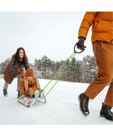 4m Sled Rope with Carabiner - 8mm Diameter Premium Sled Pull Rope with Handle | International Shipping - Buy Online on GoSupps.com