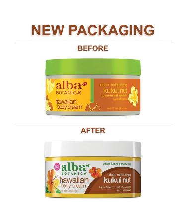 Alba Botanica Hawaiian Deep Moisturizing Kukui Nut Body Cream 6.5 Oz - Buy Online on GoSupps.com