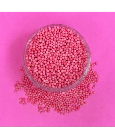 HONEYBERRY INCLUSIONS Pink Nonpareils Sprinkles 200g - Natural Bright Hundreds & Thousands Sprinkles for Baking Cupcake and Cake Decorations Ice Cream and Dessert Decorating Toppers - Buy Online on GoSupps.com