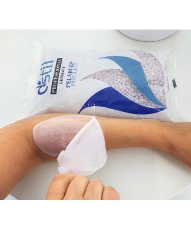 Dstil Professional Wax Wachsperlen - Crystal Jasmin Wax for Body Hair Removal | No Fleece Strips | 800g - Perfect for Smooth Skin - Buy Online on GoSupps.com