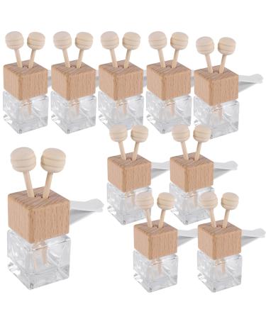 Littlecatch 10Pcs Car Perfume Vent Clip Auto Air Outlet Perfume Bottle Remove Odor Essential Oil Diffuser Fragrance Diffuser