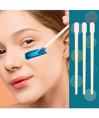 200 Pcs Eyebrow Wax Sticks | Wood Wax Applicator Spatulas for Hair Removal and Crafts - Buy Online on GoSupps.com