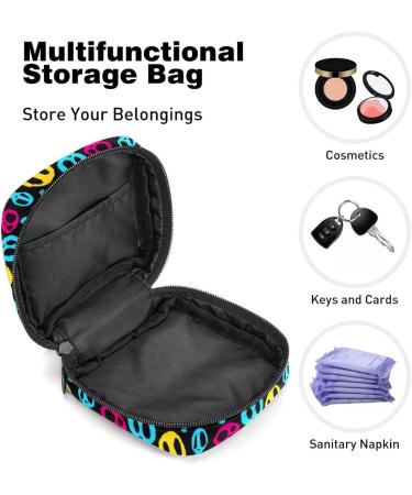 Women's Sustainable Skull Storage Pocket Kit | Colorful Stillpad Keeper for Periods - Eco-Friendly Feminine Product Bag - Buy Online on GoSupps.com