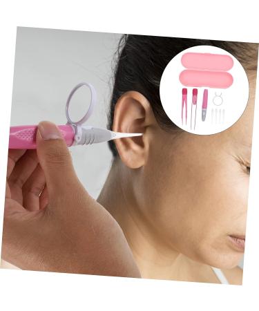 Healifty 1 Set Ear Picking and Cleaning Tools for Infants - Nose Cleaner, Pedicure Kit, Ear Wax Cleanser - Pink PC - Buy Online on GoSupps.com