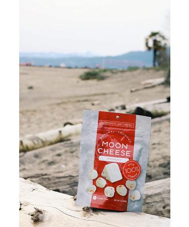 Moon Cheese Pepper Jack - 100% Natural Cheese Snack - 2 oz (12 Pack) | Healthy On-the-Go Snack - Buy Online on GoSupps.com