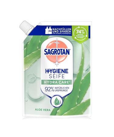 Sagrotan Hand Soap Refill Aloe Vera 6 x 500 ml | Moisturizing Liquid Soap for Healthy Hands | International Shipping Available - Buy Online on GoSupps.com