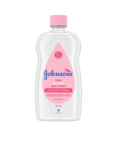Johnson's Dermatologist and Allergy Tested Baby Oil 591 ml