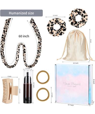 Heatless Curlers Headband Soft Velour Heatless Curls Overnight Heatless Hair Curling Set Hair Curlers No Heat for Short & Long Hair (Leopard 7Pcs) - Buy Online on GoSupps.com
