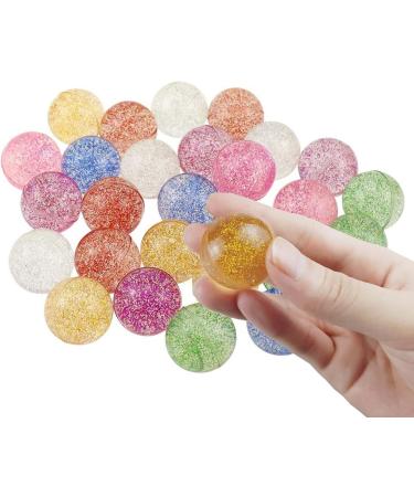 Buy 24 Glitter Flummies for Kids | 32mm Birthday Party Favors & Classroom Rewards - Buy Online on GoSupps.com