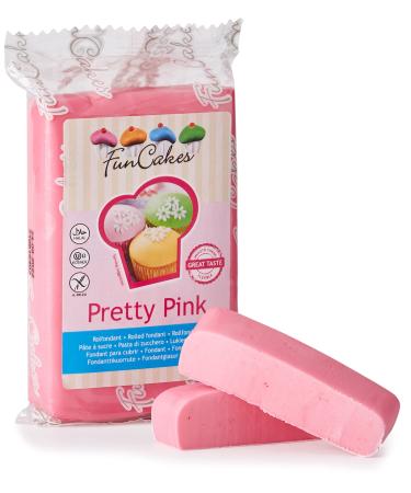 FunCakes Fondant -Pretty pink 1 pack (250 g)