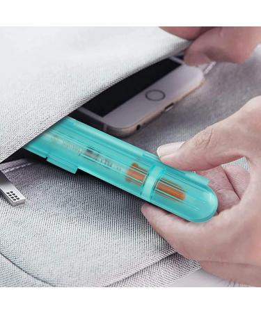Medarchitect PSC Portable Insulin Prefilled Syringe Case for Diabetes - Light Blue Transparent+Solid Purple (2 Count) - Buy Online on GoSupps.com