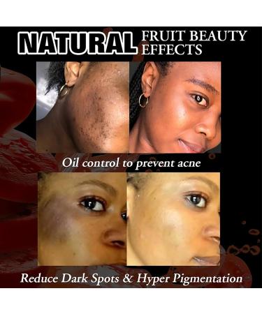 AILKE BOOST LUSTER LKIAE Natural Tomato Whitening Soap Bar Deep Clean Skin and Makeup Residue Oil Control Brightening Remove Dark Spots with Vitamin ABC For Face Body 200g Pack of 1 1 copy - Buy Online on GoSupps.com