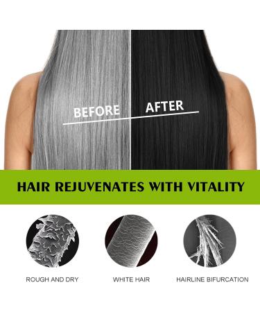 Black Hair Shampoo Temporary Instant Hair Dye Maintain for Men and Women Black Color Hair Dye Coloring in Minutes Natural and Long Lasting Colour Hair Dye Shampoo Easy to Use (Black) - Buy Online on GoSupps.com