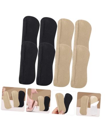 Healeved 4 Pairs Acrylic Jewelry Tray Shoe Heel Pads - Cushions for Perfect Fit | Shoe Inserts for Women & Men - 11.2x4.3cm - Buy Online on GoSupps.com