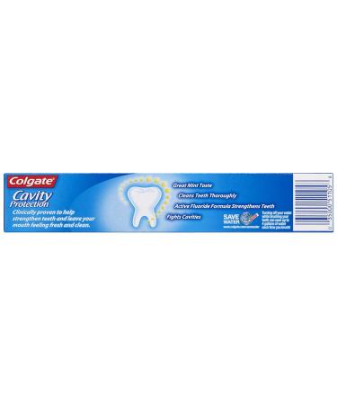 Colgate Cavity Protection Travel Toothpaste 2.5oz (Pack of 6) - Fluoride ADA Accepted, TSA Approved - Buy Online on GoSupps.com