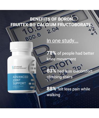 Advanced Bionutritionals Advanced Joint Support Supplement Relieve Joint Discomfort Calcium Glucosamine 5-Loxin Manufactured in The USA 120 Tablets - Buy Online on GoSupps.com