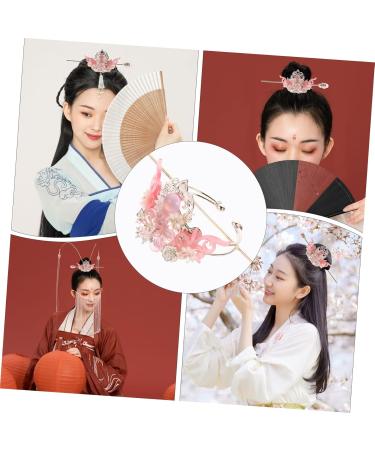 FRCOLOR 2 Sets Hanfu Hair Crown Headdress Hair Accessories Chinese Style Japanese Hairpin Hemfu Hairpin Han Element Headdress Hair Clips Hair Clips Han Tiara Han Hairpin - Buy Online on GoSupps.com
