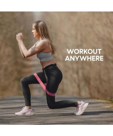 Premium Resistance Bands Set - Latex Elastic Loops for Home Workout Yoga & Stretching | Travel Bag Included - Buy Online on GoSupps.com
