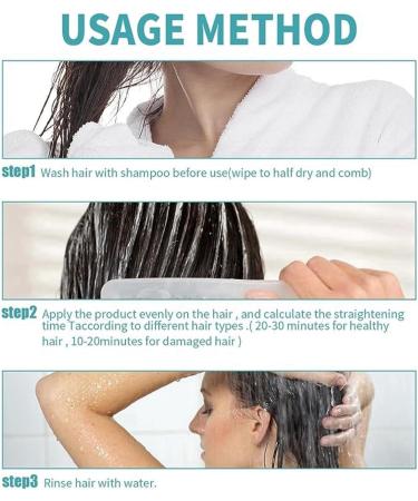 Fast Smoothing Hair Straightening Cream for Women - Permanent Hair Straightening Treatment - Buy Online on GoSupps.com