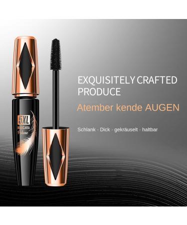 Mascara pour cils pour femmes | Mascara imperm able | Mascara imperm able l'eau | Mascara de maquillage | Mascara de maquillage | Mascara doux sans grumeaux pour des cils d'aspect naturel - Buy Online on GoSupps.com
