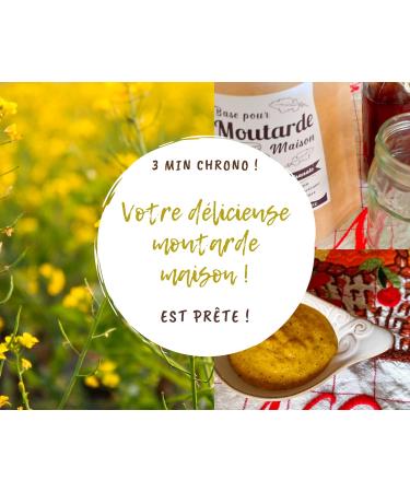 Base for homemade mustard 250 g | powder and handmade production - Buy Online on GoSupps.com