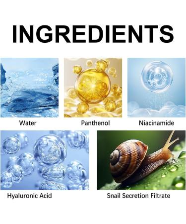 Snail Mucin Moisturizing Cream 96% Lifting And Firming Cream With Snail Collagen Repair Cream Snail Mucin 96% Nourishing Moisturizing And Anti-Aging (8pcs) - Buy Online on GoSupps.com