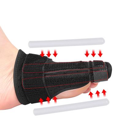 Bunion Corrector & Big Toe Straightener | Pain Relief for Hammer Toe & Hallux Valgus | Bunion Splint & Pads (Right+Left) - Shop Now for International Shipping - Buy Online on GoSupps.com