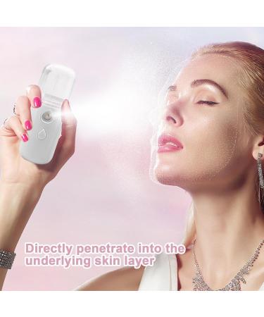 Mister Face Moisturizer - Mister Face Moisturizer Nano Mist Sprayer | Nano Atomization with 30ml Visual Water Reservoir Refillable Cool Face Spray Suitable for Skin Care - Buy Online on GoSupps.com