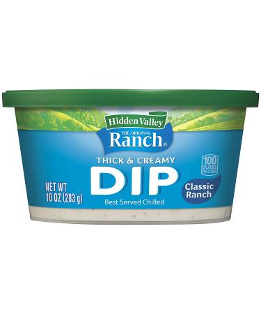 Clos-ette Hidden Valley Ready-to-Eat Dip Classic Ranch 10oz - Buy Online on GoSupps.com