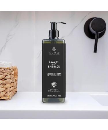  AURA LUXURY COLLECTION Aura Luxury Collection White Nettle Shower Shampoo 480ml Kit of 12 - Buy Online on GoSupps.com