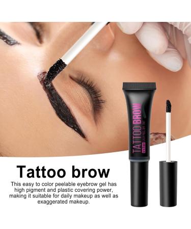 Eyebrow Gel Peel Off Quick-Drying Long-Lasting Tinted Brow Gel - Waterproof Eyebrow Gel Brow Gel for Shapes Styling Eyebrows 03 - Buy Online on GoSupps.com