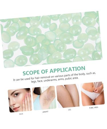 Fomiyes 5 Sets Wax Bean for Hair Removal - Streak-Free Hard Wax Beans & Cream for Home Use - Buy Online on GoSupps.com