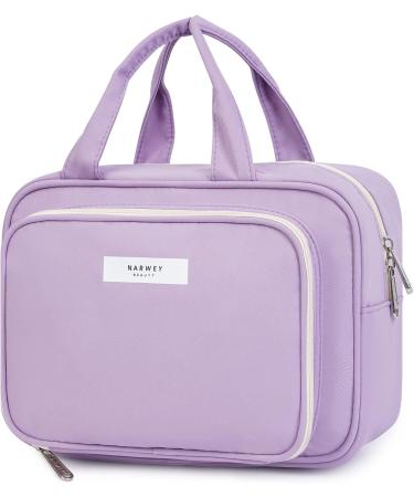 Large Purple Travel Toiletry Bag - Women's Makeup Organizer - Buy Online on GoSupps.com