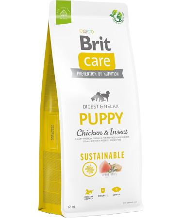BRIT Care Dog Sustainable Puppy Chicken & Insect Nourriture s che pour Chien 12 kg - Buy Online on GoSupps.com
