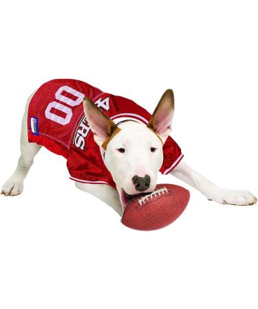 San Francisco 49ers NFL CHICAGO BEARS Mesh Jersey for Dogs and Cats - Red - Medium | Pets First Pet Supplies - Buy Online on GoSupps.com