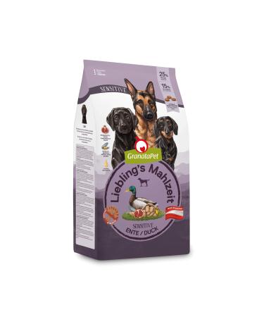 Granatapet Liebling's meal duck sensitive dry food for dogs dog food without cereals & without sugar additives single feed 4 x 1.8 kg duck 1.8 kg (4 Pack)