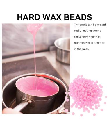 PopetPop 3 Packs Hard Wax Beans for Hair Removal | Sensitive Wax Beads for Face & Body | Pink 0.2x0.2cm - Buy Online on GoSupps.com