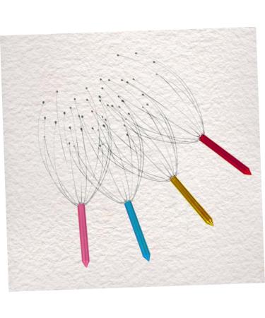 Healvian 12 PC Metal Spatula Head Massager & Scalp Tool | Stress Relief Handy Head Massage Device for Ultimate Relaxation - Buy Online on GoSupps.com