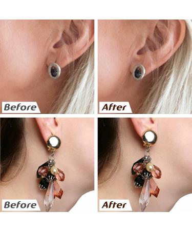 Earring Backs for Droopy Ears & Heavy Earrings - 10 Pcs/5 Pairs, Upgraded Support Backs, Hypoallergenic Lifters (Silver + Gold) - Buy Online on GoSupps.com